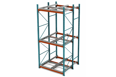 Used 2 Deep x 3 High Push Back Racking Systems